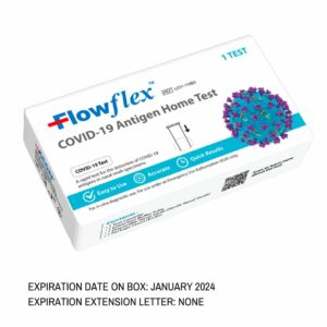 Flowflex™ COVID-19 Single Test Antigen Home Test (2024 dated)