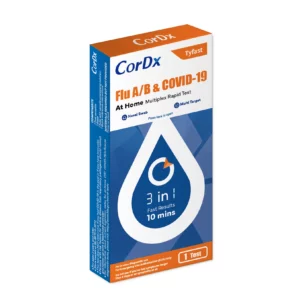 CorDx TyFast Flu A/B & COVID-19 At Home