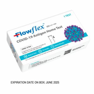 Flowflex™ COVID-19 Single Antigen Home Test (2025 dated)