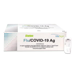Status™ COVID-19/Flu A&B Antigen Rapid Tests (25 Per Box)